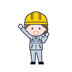 工事作業員／女性 06