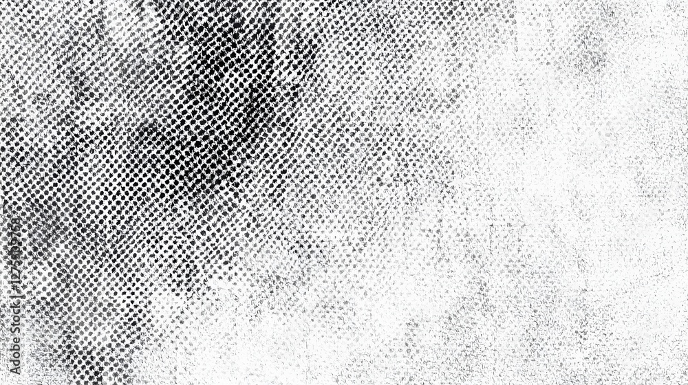 Leinwandbilder textured halftone faded gradient background with a scanned paper effect and subtle grunge grit eleme