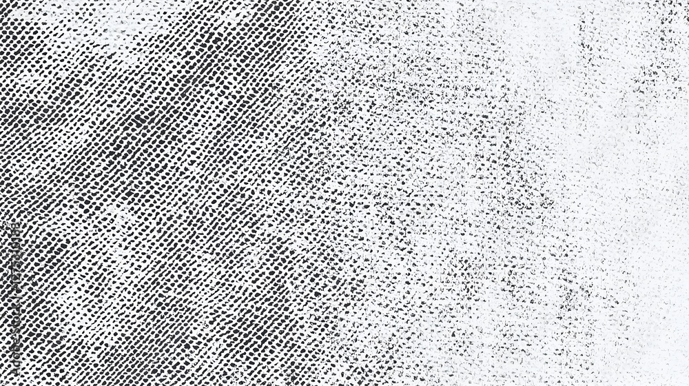 Aufkleber Minimalist abstract scanned paper texture with a halftone faded gradient and a subtle grunge grit effect enhanced by a white and black sand noise overlay