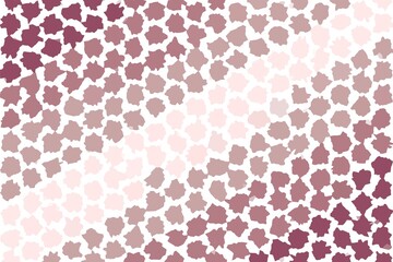 Light pink pixel geometric pattern with sharp pixelated design and structured arrangement. Modern digital concept