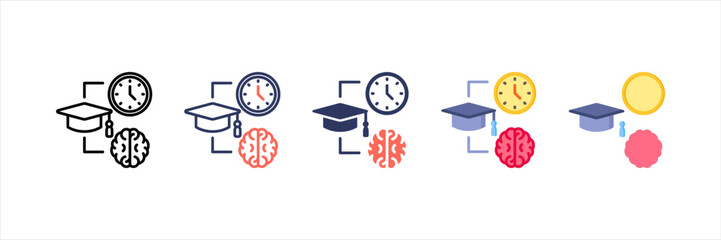 Education Multistyle Icon Set