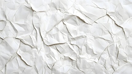 Fototapeta premium crumpled white paper texture