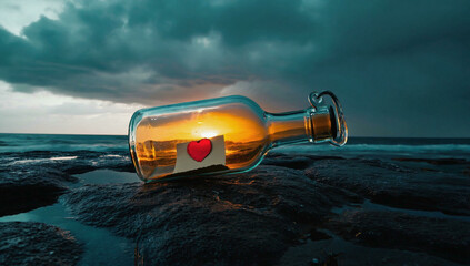 message in a bottle