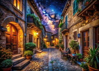 Fototapeta premium Explore the world's hidden beauty at night. Master low-light photography for stunning travel images in darkness.