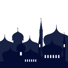 Islamic Mosque Silhouette