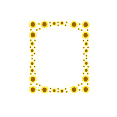 flower frame decoration