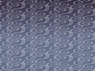 和柄　背景素材　グラデーション　流水　流水紋　イラスト　和風