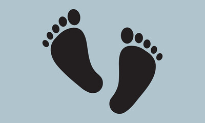 footprint on the sand