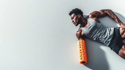 Sports injury from a hip flexor injury during running. Featuring rehabilitation and recovery