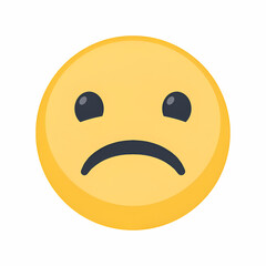 Fototapeta premium Frowning Face