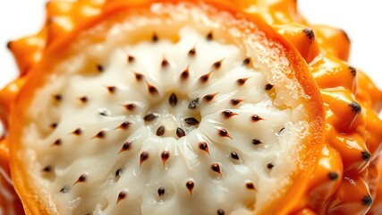 Atemoya Fruit Close-Up, Tropical Delight