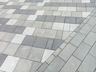 paving block background, combination of paving block arrangement, for garden design, outdoor paving block floor texture