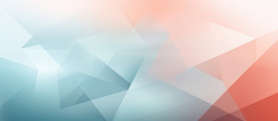 Obraz premium Abstract geometric background with soft colors and layered shapes for creative designs