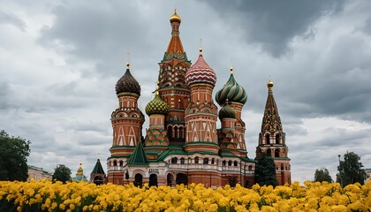 Fototapeta premium Saint Basil's Cathedral, Moscow, Russia