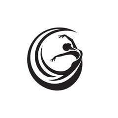 Dance Symbol Vector silhouette