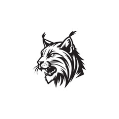 vector illustration of a tiger head