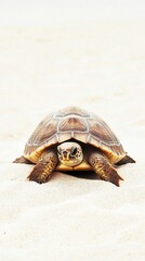 Obraz premium Sea Turtle on the Beach