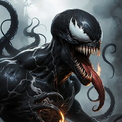 Venom Symbiote - Powerful Superhero Character