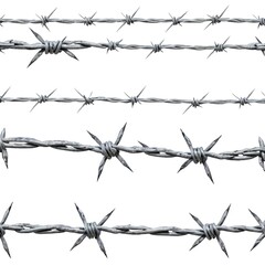 Seamless Barbed Wire Texture