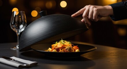 Luxury Food Cover for Gourmet Dish
