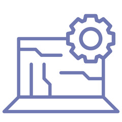 Fototapeta premium IT Service Icon