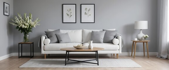 Modern Minimalist Living Room Interior Design