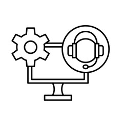 IT Network Service Icon