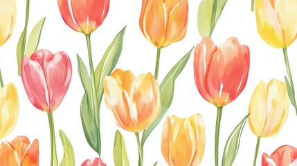 Obraz premium bouquet of colorful tulips
