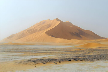 Majestic Desert Dune Landscape: Breathtaking Namibian Sandscape