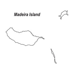 madeira island map