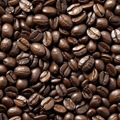 Fototapeta premium Roasted Coffee Beans Background