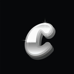 Modern Elegant Alphabet and Number