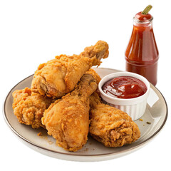 Fried chicken leg flying free download