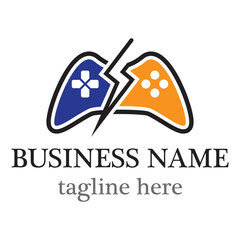 Gaming vector logo design