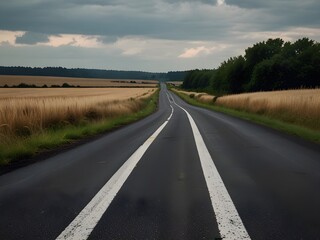 Fototapeta premium road in the desert