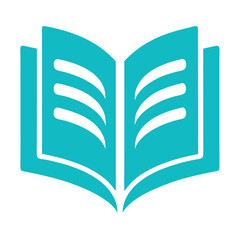 open book icon design
