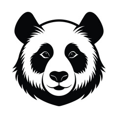 panda head vector