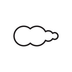Cloud line icon