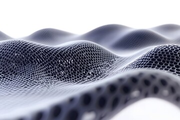 Futuristic Graphene Sheet with Molecular Structure
