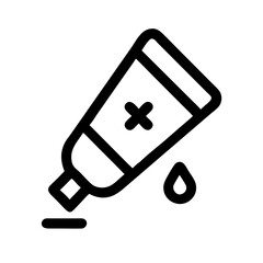 painkiller cream icon design