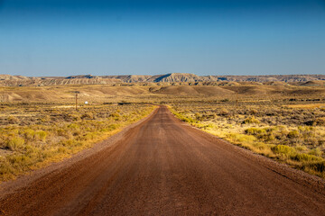 Desert Road Leading to Painted Hills