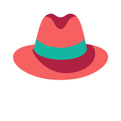 Pamela hat icon design