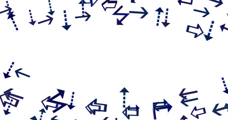 Green 3D Arrows Abstract Background