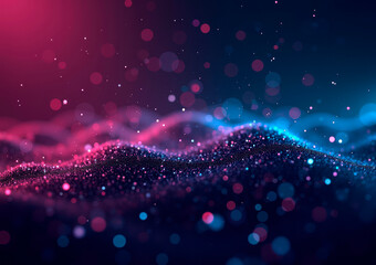 Digital background concept for graphics and technology, selective focus