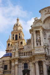 The Cathedral Church of Saint Mary in Murcia, Spain