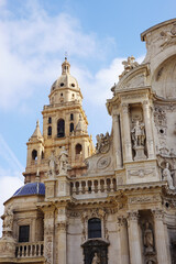 The Cathedral Church of Saint Mary in Murcia, Spain