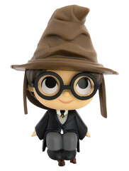 Naklejka premium Dortmund - Deutschland 17. Februar 2025 Funko Pop Figur Harry mit Hut - Studio Aufnahme