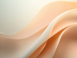 Gentle and Radiant Abstract Composition Showcasing Subtle Shadows and Ethereal Light Effects.