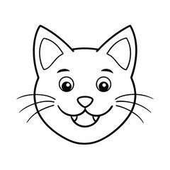 vector illustration of a cat