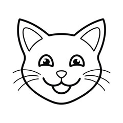 vector illustration of a cat